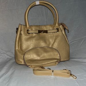 Gold designed bag
